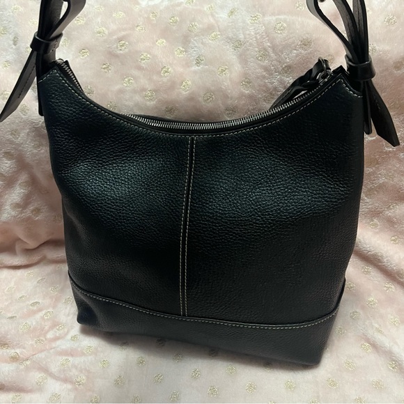 Dooney & Burke Black Shoulder Bag - Picture 3 of 5